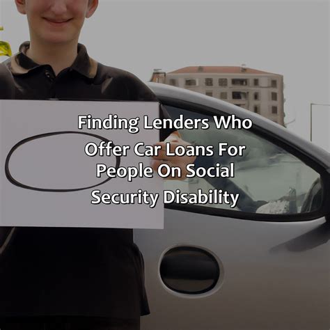 Getting A Car Loan On Disability